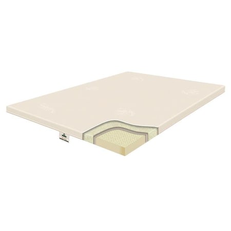 Innomax Innomax 2-64-2T-6 2.5 in. Origins Natural Latex Pillow Topper; King Size 2-64-2T-6